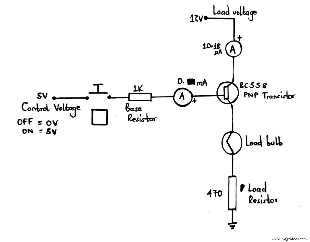 Transistor PNP BC558 : Caractéristiques, Brochage et Applications