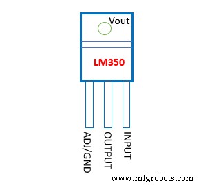 Régulateur de Tension LM350 : Guide Complet et Configuration des Broches