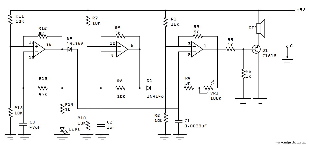 LM324 : Circuits Simplifiés, Projets, Spécifications et Guide de Brochage