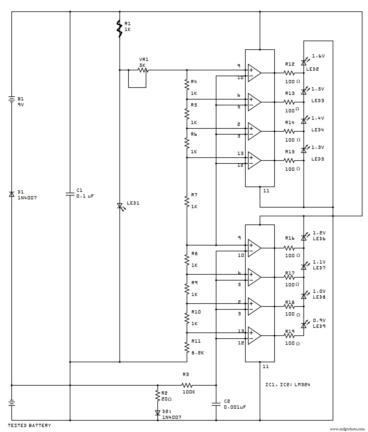 LM324 : Circuits Simplifiés, Projets, Spécifications et Guide de Brochage