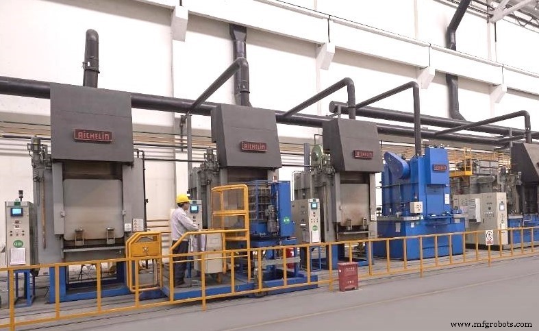 Carbonitruration : améliorer la dureté superficielle et la durabilité des pièces en acier