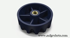 Construire des composants complexes avec la technologie de surmoulage d inserts de Protolabs