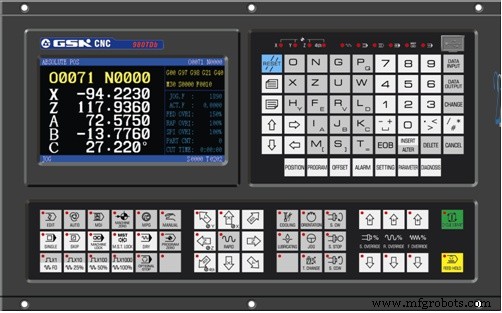 Guide complet des G-Codes GSK 980TDb pour systèmes de tournage CNC