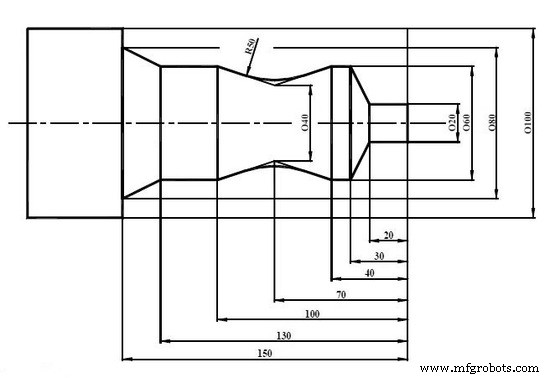 Cycle complet d évacuation copeaux G71 tour CNC - Exemple programmation contrôle NCT
