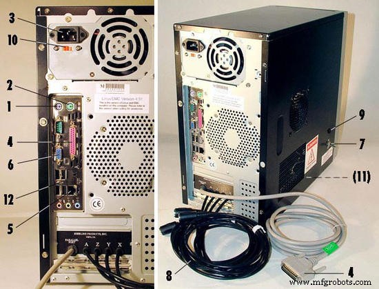 Guide complet composants et connexions système CNC Sherline